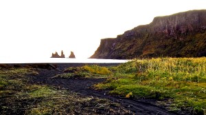 black sand beach Vik