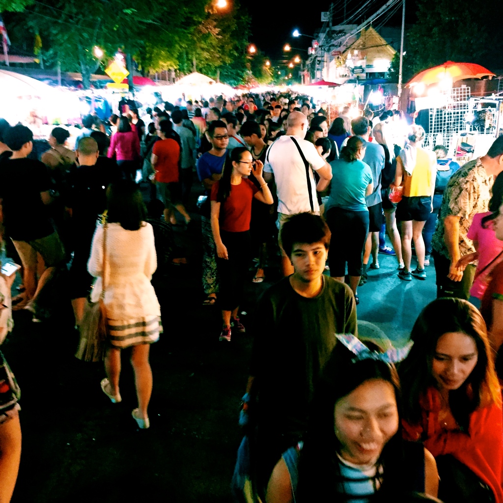 The bustling Chiang Mai Night Market