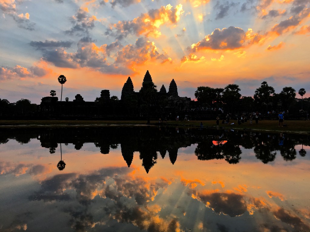 Angkor Wat at sunrise