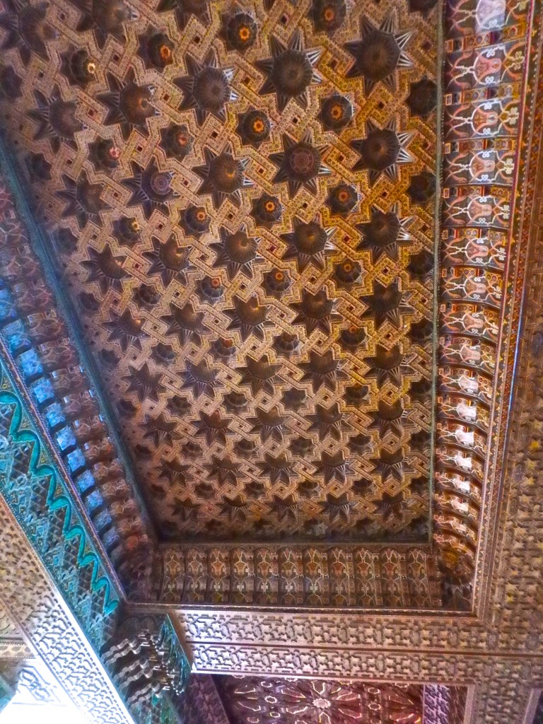 Interior detail of the mosque