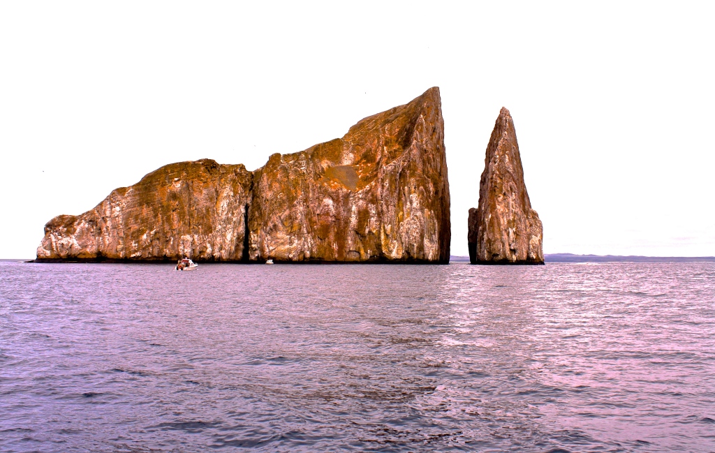 Kicker Rock in the Galapagos