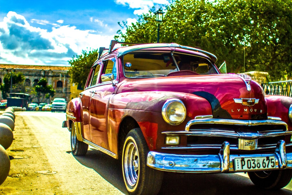 Antique Car Havana Cuba
