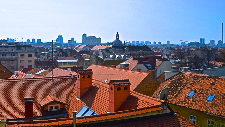 Zagreb View from the Upper Town